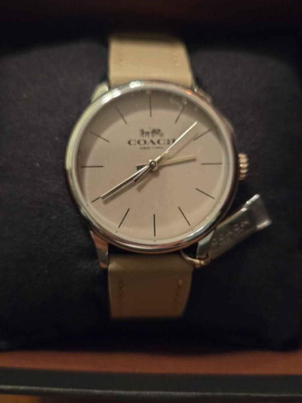Womens Coach Gry Watch